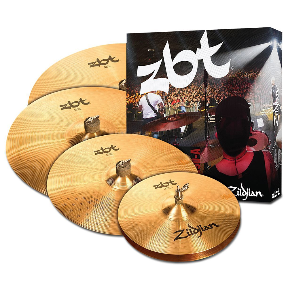 ZILDJIAN ZBT CYMBALS COMPLETE PACK ZILDJIAN ZBT CYMBALS COMPLETE PACK