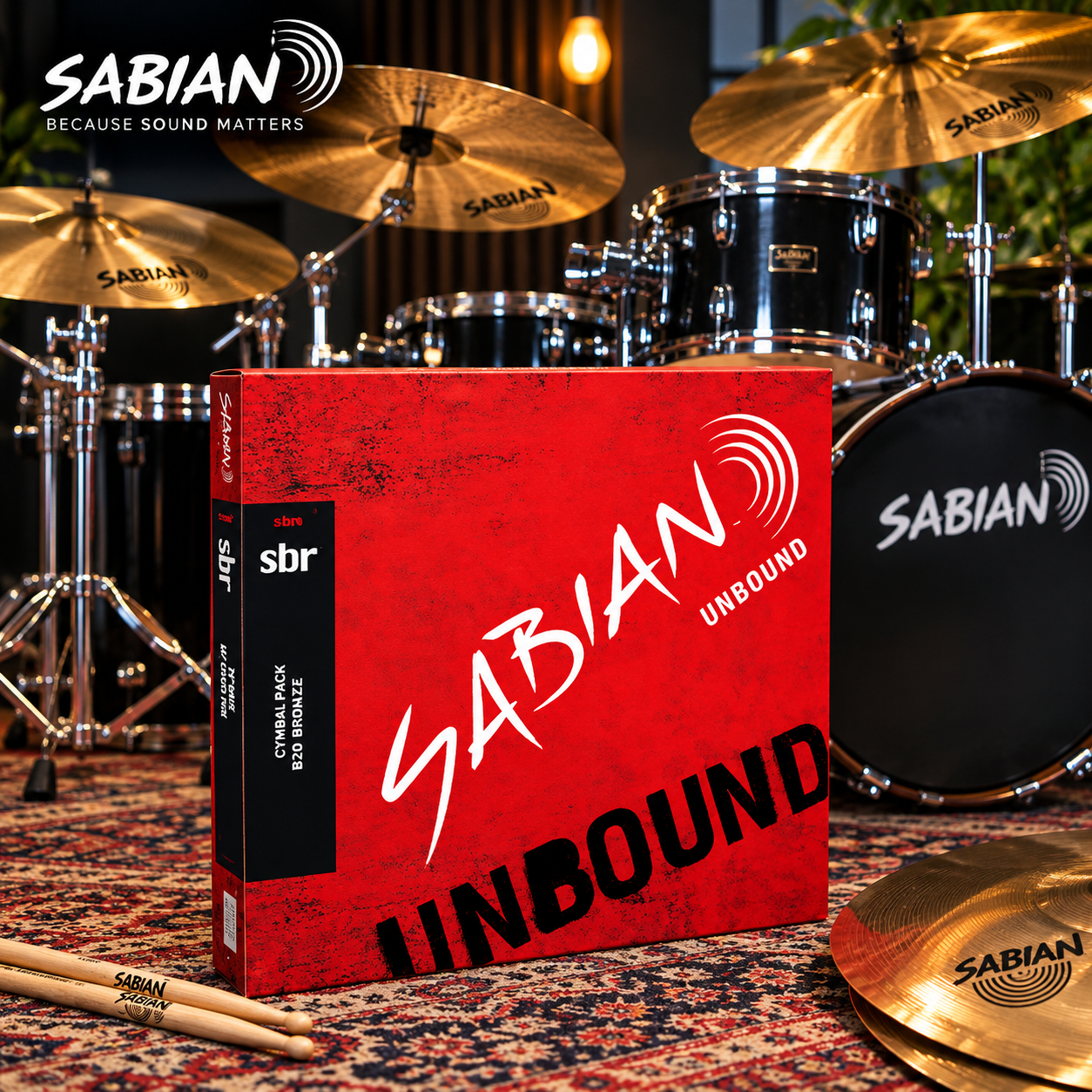 Sabian made in USA cymbal pack Sabian made in USA cymbal pack